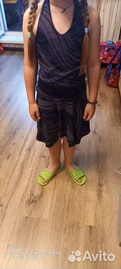 Платье для бальных танцев на 5,6 лет