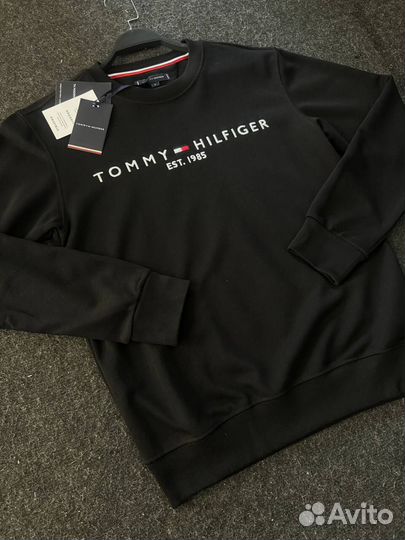 Свитшот Tommy Hilfiger черный 1985