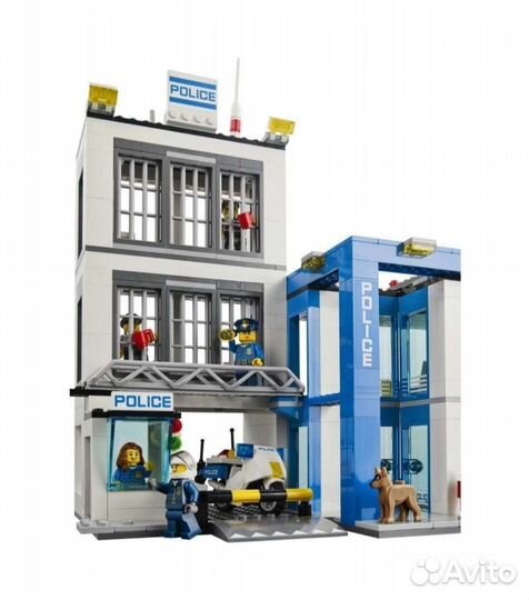Конструктор полицейский участок city