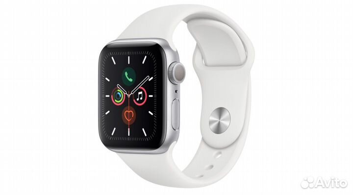 Apple Watch S5 40mm Silver, идеал.сост., акб-100