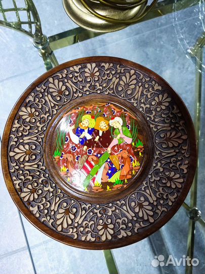 Тарелка-панно настенная Узбекистан