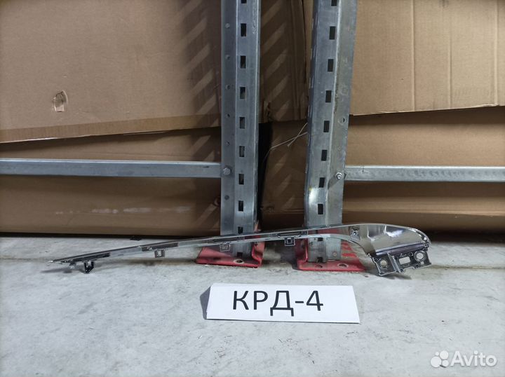 Накладка бампера левая Митсубиси асх