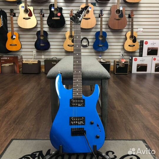Jackson JS11 Dinky AM Metallic Blue