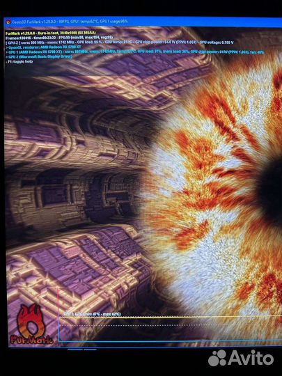 Видеокарта dataland rx5700xt