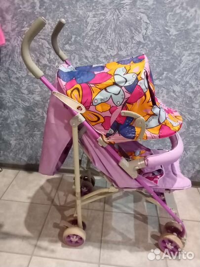 Прогулочная коляска трость