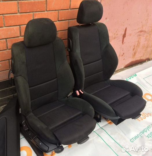 Сиденья передние BMW 3 e46 купе