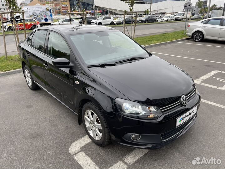 Volkswagen Polo 1.6 МТ, 2012, 208 188 км