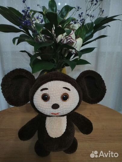 Чебурашка ручной работы