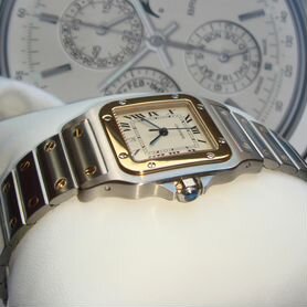 Часы Cartier Santos Quartz комбинированные