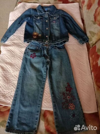 Вещи на девочку пакетом на 3-4 года (98-104)