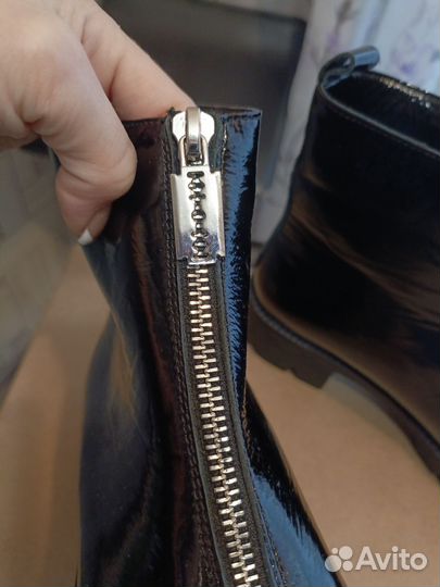 Новые ботинки из натуральной кожи