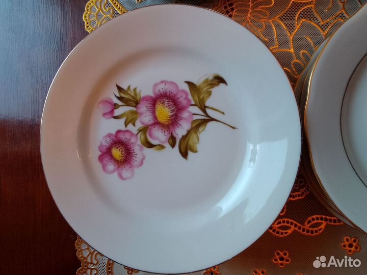 Тарелки фарфор ГДР Кахла, и СССР