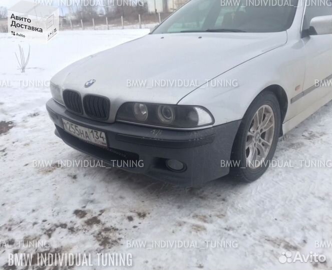 Бампер передний BMW E39 пластик