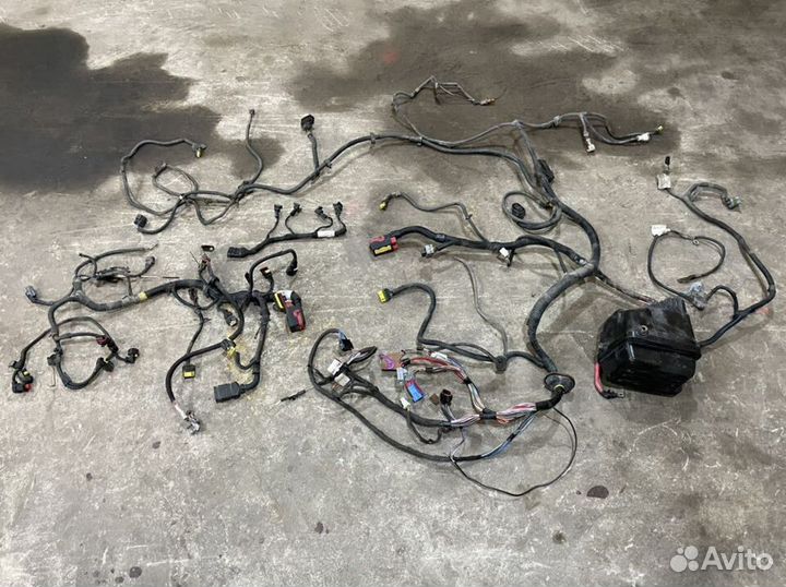 Проводка коса подкапотная Fiat albea Фиат Альбеа