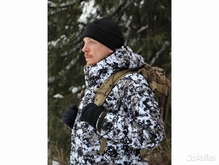 Шапка флисовая двойная