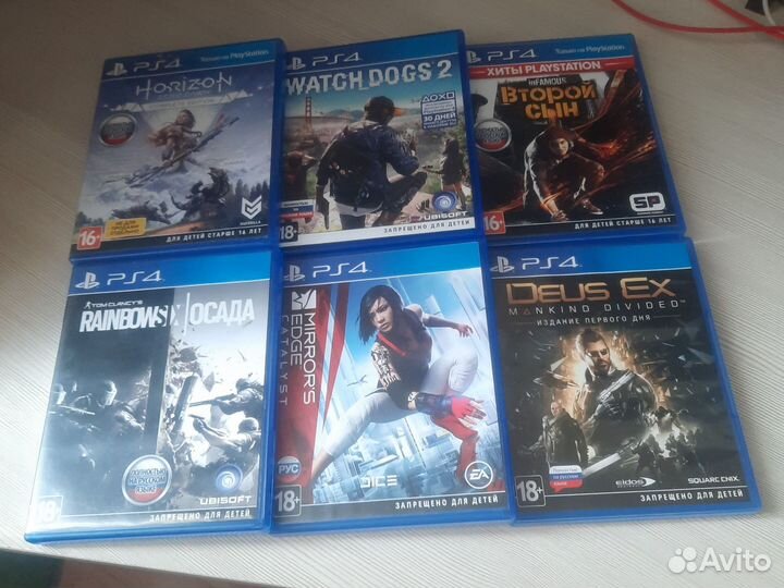 Игры на ps4 диски