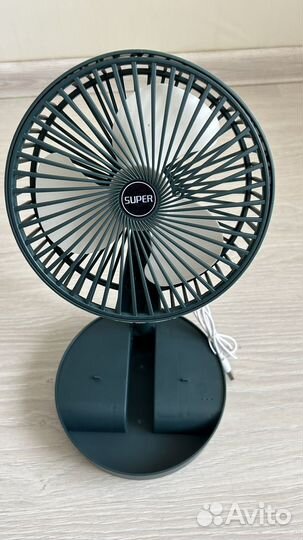 Вентилятор настольный новый