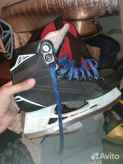 Хоккейные коньки bauer 39 размера
