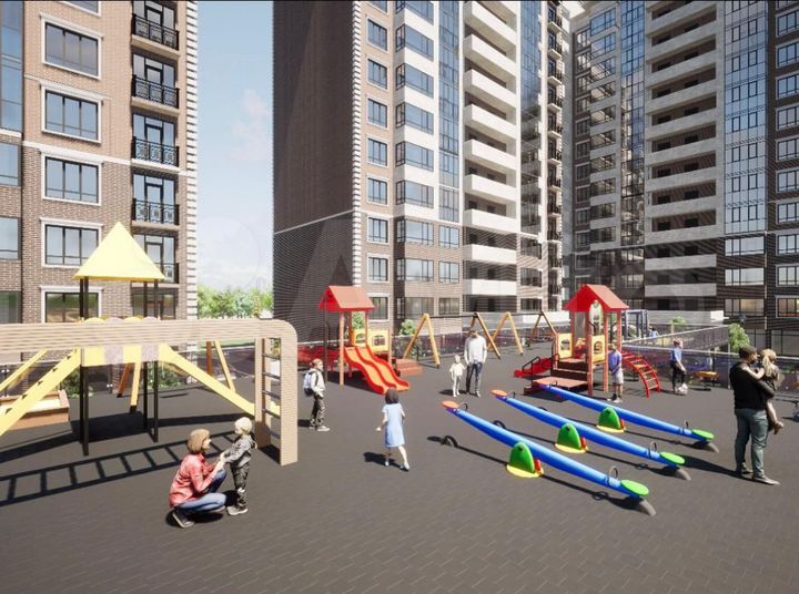 1-к. квартира, 57 м², 5/12 эт.