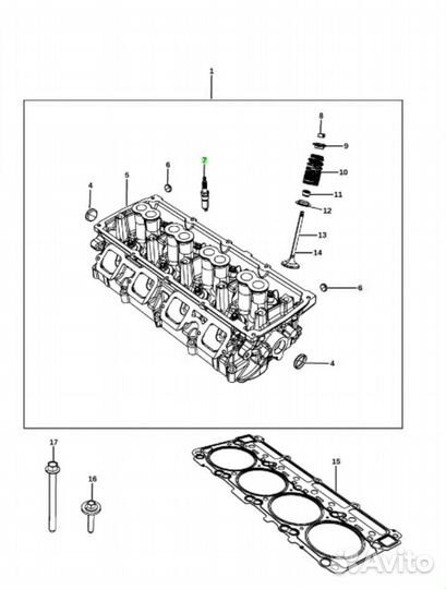 SP 149212 AC Свеча Jeep Dodge Chrysler