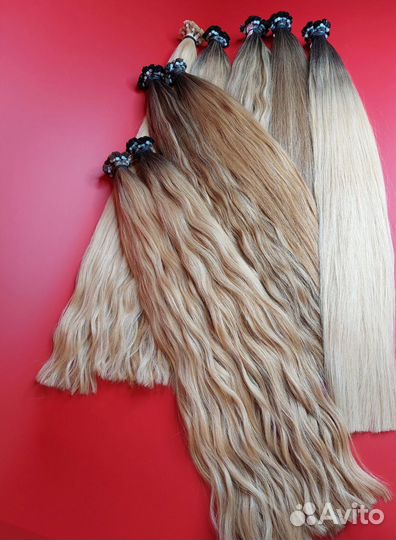 Славянские волосы, 70см, 100шт