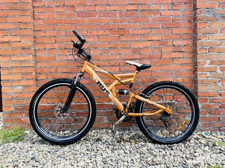 Велосипед горный двухподвес