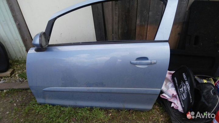 Дверь водительская опель корса купе