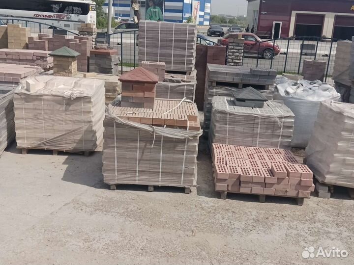 Кирпич разноцветный