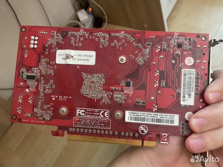 Видеокарта Palit GeForce 9800 GT
