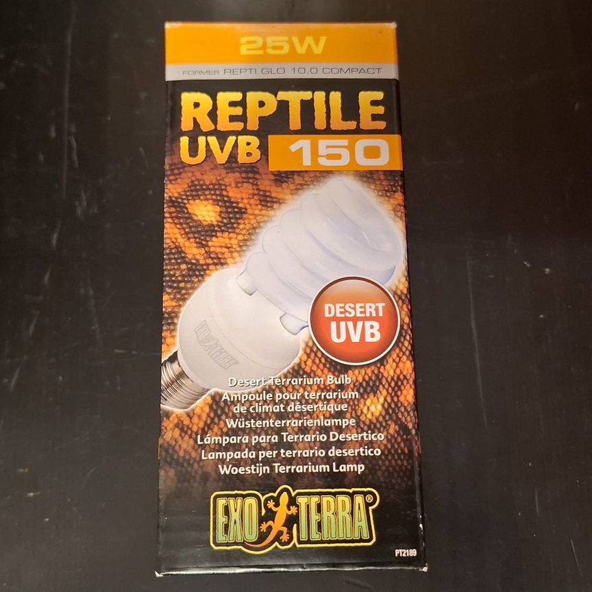 Лампа ультрафиолетовая Exo Terra Reptile UVB150