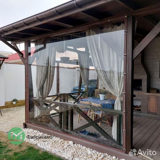 Мягкие окна на веранду от производителя арт 327