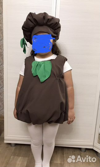 Карнавальный костюм осени картофель