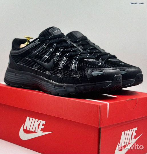 Черные кроссовки Nike P-6000 для стиля и комфорта