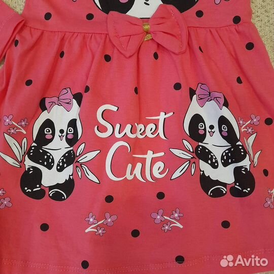 Платье для девочки новое
