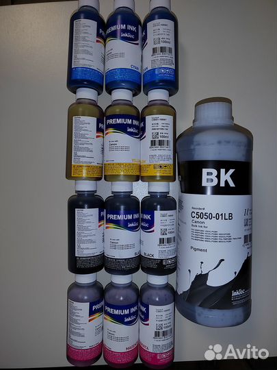 Чернила InkTec c5051, с5050 для заправки принтера