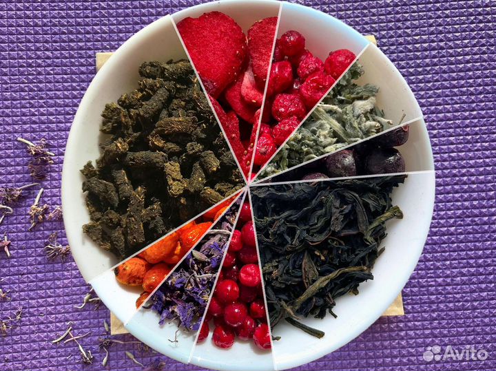 Иван-чай 0,25 кг с мелиссой,цветами и ягодами