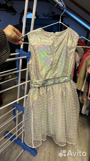 Новогоднее платье для девочки 134