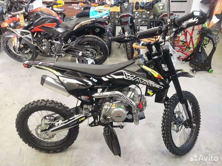 Питбайк VMC Honda CRF 140 Желтый