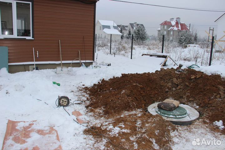 Копка септики, колодцы чистка колодцев углубление