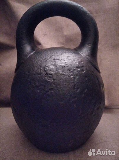 Гиря 24 кг, 32,кг 2 пуда царская