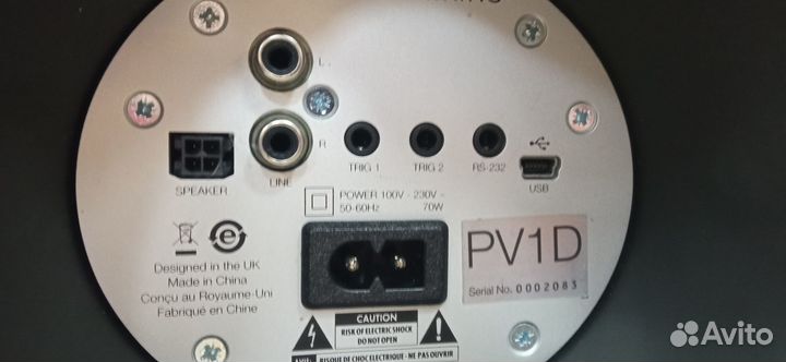 Сабвуфер активный Bowers&Wilkins, B&W PV1D Black