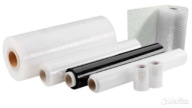 Стрейч-пленка первичная, вторичная 2 кг, 217 м