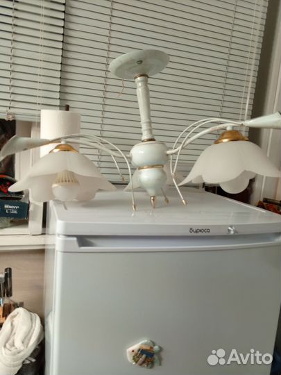 Люстра потолочная бу