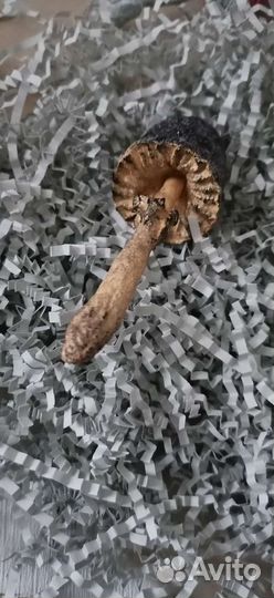 Ватная елочная игрушка