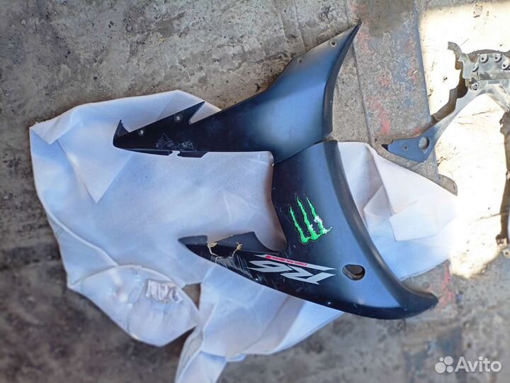 Пластик yamaha r6 2003-2005
