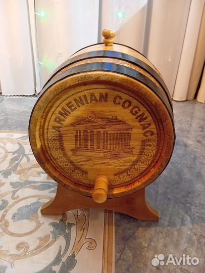 Дубовая бочка 12 литров б/у