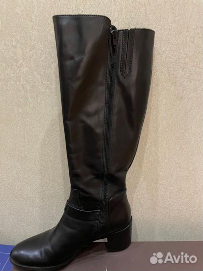 Сапоги женские натуральная кожа 37