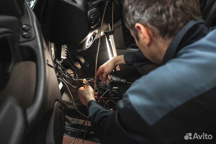 Сигнализация с автозапуском установка