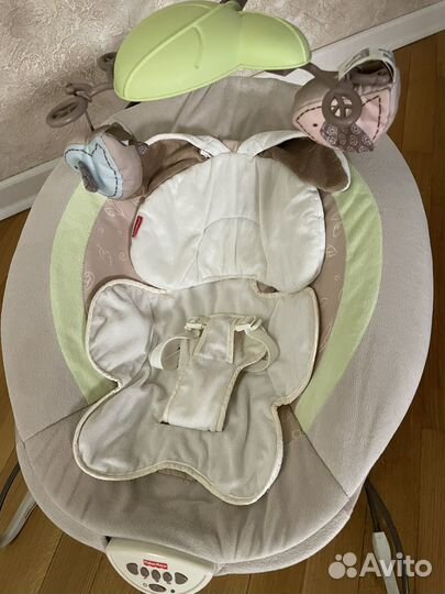 Детский шезлонг Фишер Прайс