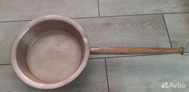 Латунный таз для варенья